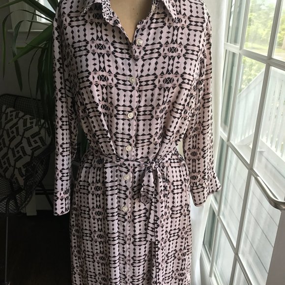 CAbi Shirt Dress With Tie (Size S) - Picture 1 of 5